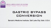 Gastric Bypass Conversion to Loop DS